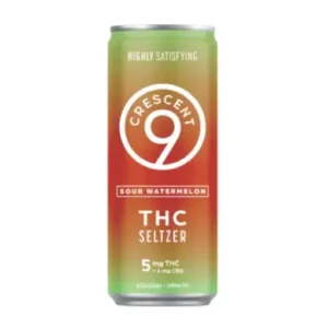 Crescent 9 Sour Watermelon 5mg THC Seltzer 4-Pack