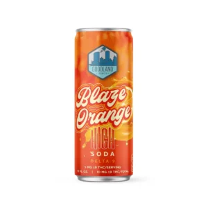 Goodland Extracts 10mg Delta 9 Blaze Orange High Soda 4-Pack