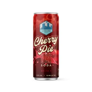 Goodland Extracts 10mg Delta 9 Cherry Pie High Soda 4-Pack