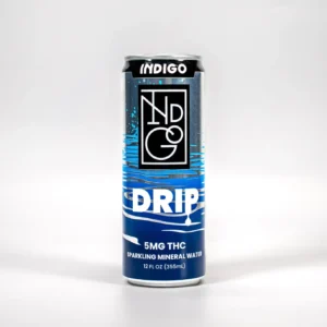 Indigo DRIP 5mg THC Sparkling Mineral Water 4-Pack