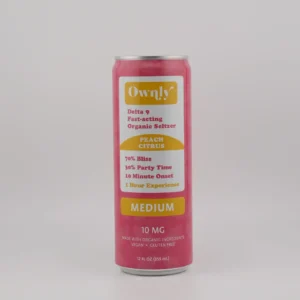 Ownly Peach Citrus 10mg THC Seltzer 4-Pack