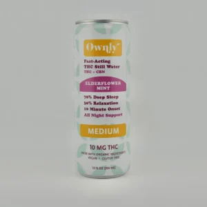 Ownly Elderflower Mint “Sleep” 10mg THC Still Water 4-Pack