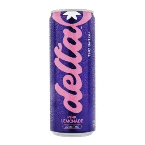 Delta Pink Lemonade 20mg THC Seltzer 4-Pack