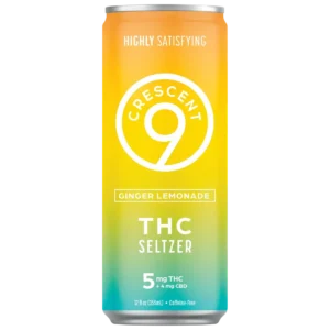 Crescent 9 Ginger Lemonade 5mg THC Seltzer 4-Pack