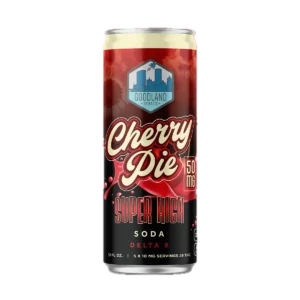 Goodland Extracts 50mg Delta 9 Cherry Pie Super High Soda 4-Pack