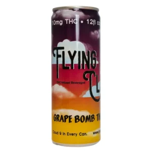 Flying Cloud “Grape Bomb” 10mg Soda 4-Pack