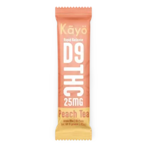 The Hemp Doctor Kayo 25MG Delta 9 THC Peach Tea Drink Mix 10-Pack
