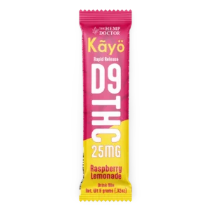 The Hemp Doctor Kayo 25MG Delta 9 THC Raspberry Drink Mix 10-Pack