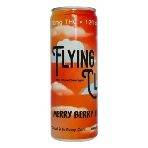 Flying Cloud “Merry Berry” 10mg Soda 4-Pack
