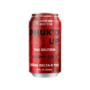 Phuk’d Up Cherry Cola 50mg Delta 9 THC Seltzer