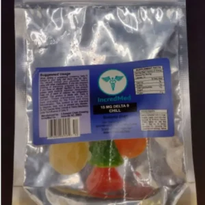 Incredmed Delta 9 Chill Gummy Dots 15 mg