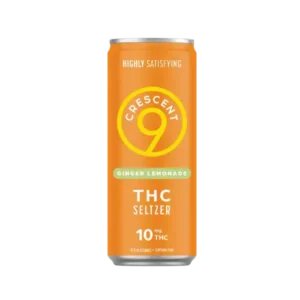 Crescent 9 Ginger Lemonade 10mg THC Seltzer 4-Pack