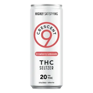 Crescent 9 Strawberry Lemonade 20mg THC Seltzer 4-Pack