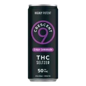 Crescent 9 Jet Life Grape Lemonade THC Seltzer 50 mg 4-Pack