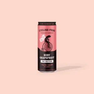 Cycling Frog Ruby Grapefruit THC Seltzer 10mg 4-Pack