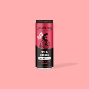 Cycling Frog Wild Cherry THC Seltzer 10mg 4-Pack