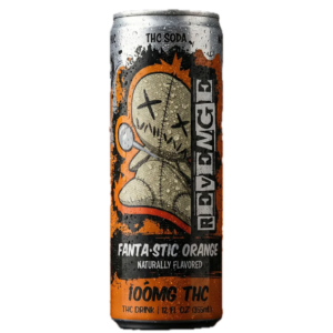 Revenge THC Soda - Fantastic Orange - 100MG