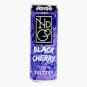 Indigo Black Cherry 30 mg THC Seltzer 4-Pack