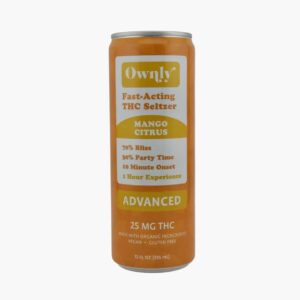 Ownly Mango Citrus 25 mg THC Seltzer
