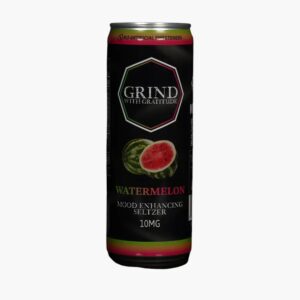 Grind with Gratitude Watermelon 10 mg THC Seltzer