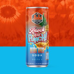 Goodland Extracts Knock Out Punch Ultra High Soda product packaging