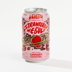 Levity Strawberry Nebula product packaging