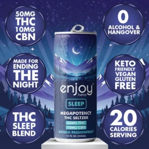 Enjoy Hemp "Sleep" • Mango Passionfruit product packaging