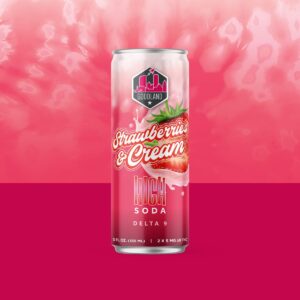 Goodland Extracts Strawberries & Cream product packaging